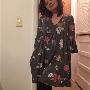 🌻Floral tunic dress w pockets